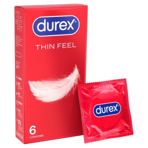 Durex Thin Feel 6 Condoms