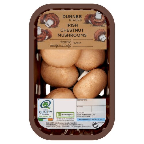Dunnes Stores Irish Chestnut Mushrooms 250g