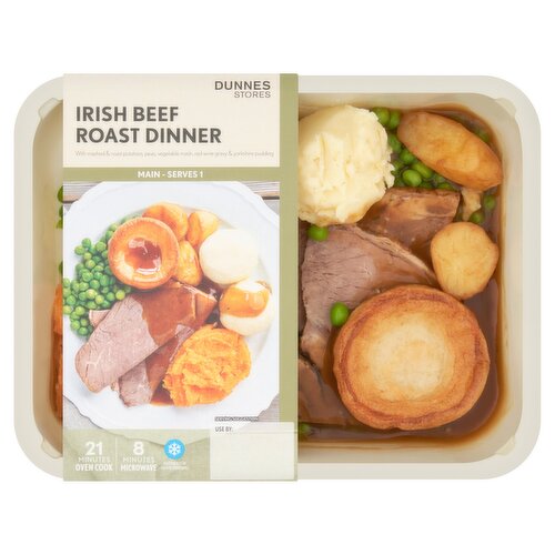 Dunnes Stores Irish Beef Roast Dinner 500g