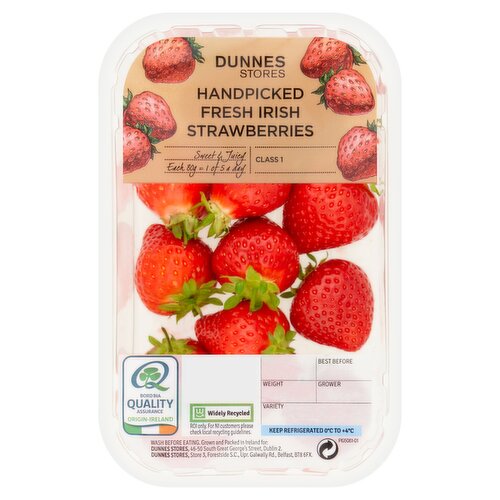 Dunnes Stores Handpicked Fresh Irish Strawberries 227g