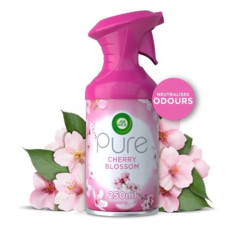 Air Wick Pure Aerosol, Cherry Blossom Air Freshener, 250ml
