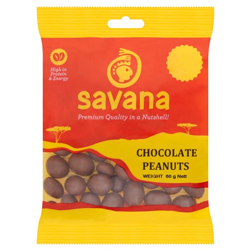 Savana Chocolate Peanuts 60g
