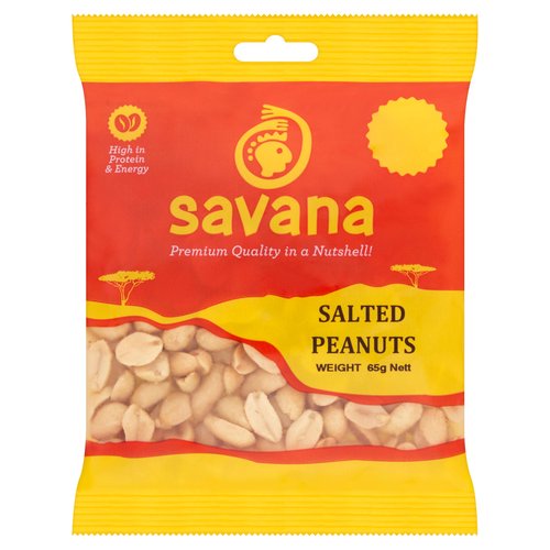 Savana Salted Peanuts 65g