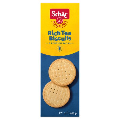Schär Gluten-Free Rich Tea Biscuits 3 x 42g (125g)