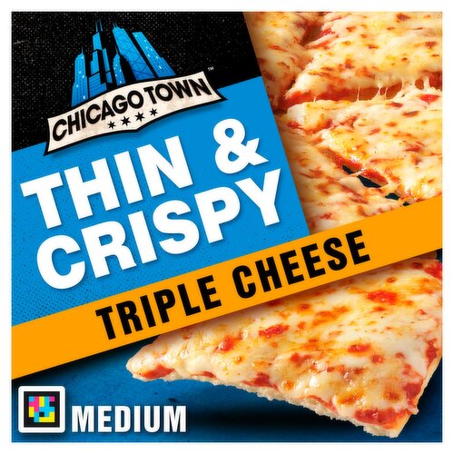 Chicago Town Thin & Crispy Triple Cheese 305g
