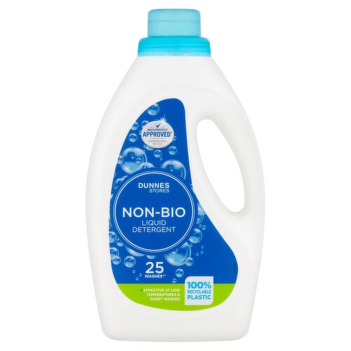 Dunnes Stores Non-Bio Liquid Detergent 25 Washes 1.5 Litre