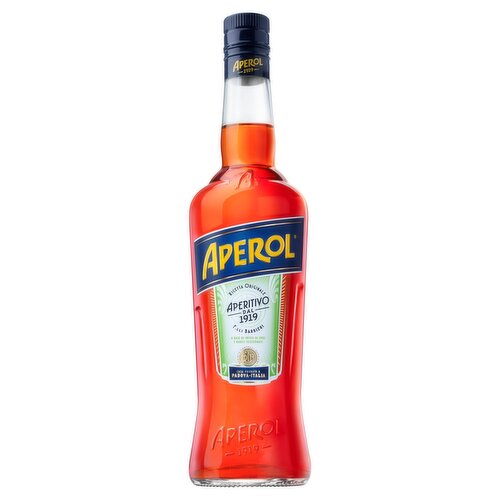 Aperol Aperitivo, 11% ABV - Italian Spritz Cocktail 70cl