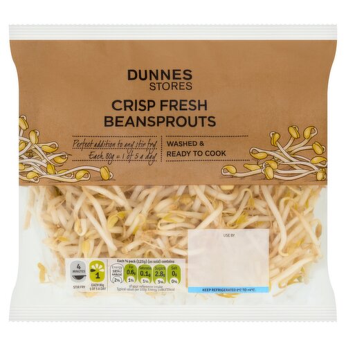 Dunnes Stores Crisp Fresh Beansprouts 250g