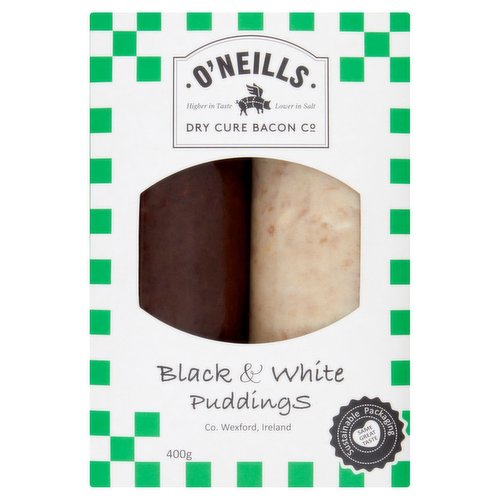 O'Neills Black & White Puddings 400g