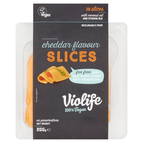 Violife Cheddar Flavour Slices 200g