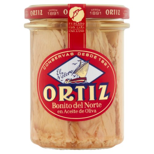 Sheridans Cheesemongers Ortiz White Tuna in Olive Oil Jar 220g