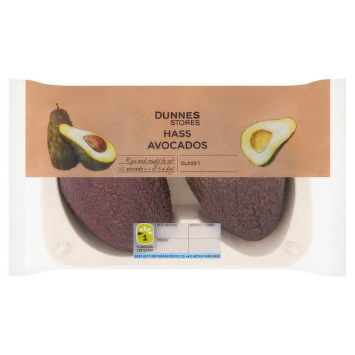 Dunnes Stores Hass Avocados 2pk