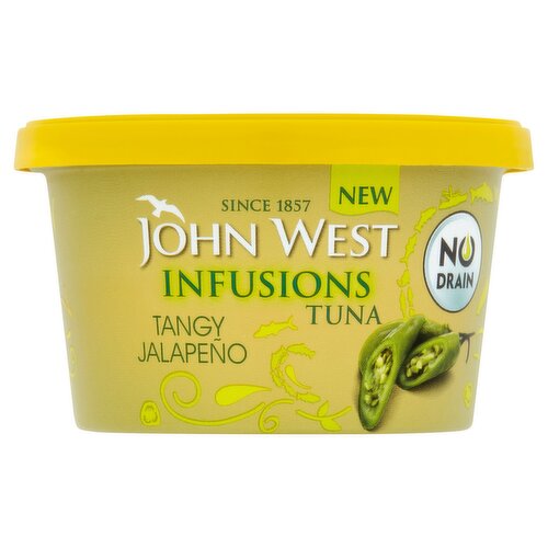 John West Tangy Jalapeño No Drain Tuna Infusions 80g