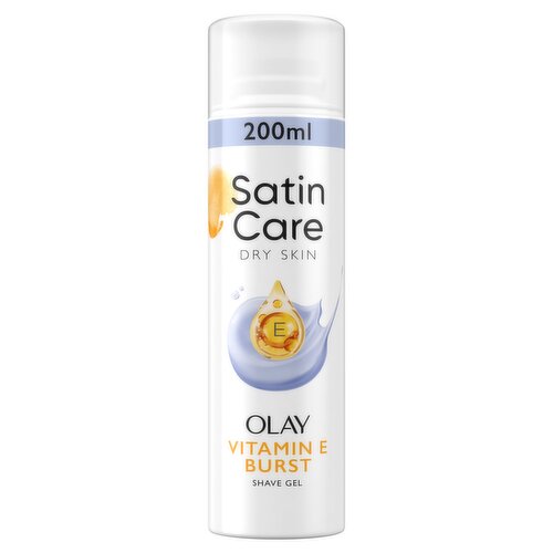 Venus Satin Care Shave Gel, Vitamin E Burst, 200ml