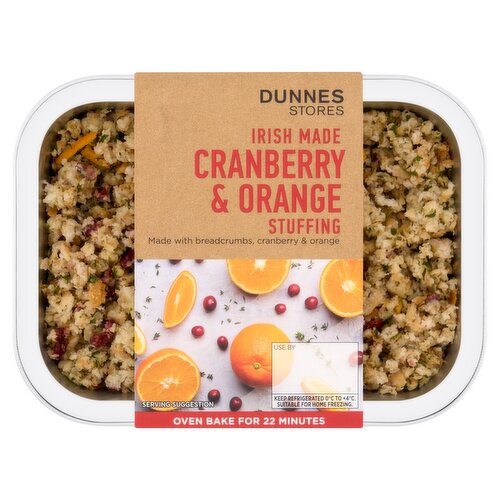Dunnes Stores Irish Made Cranberry & Orange Stuffing 225g