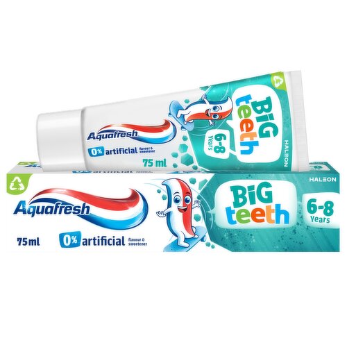 Aquafresh Kids Big Teeth Toothpaste 6-8 Years, 75ml