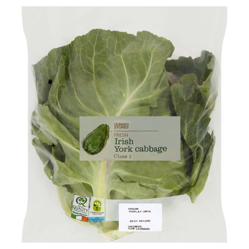 Dunnes Stores Fresh Irish York Cabbage