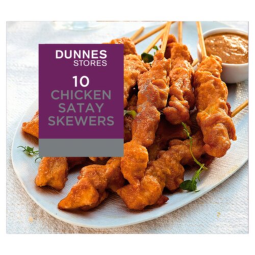 Dunnes Stores 10 Chicken Satay Skewers 220g