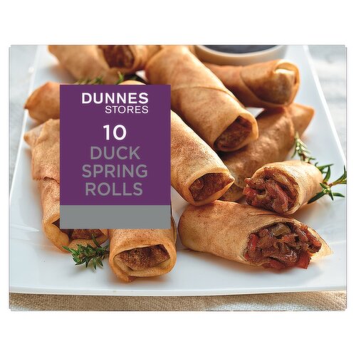 Dunnes Stores 10 Duck Spring Rolls 240g