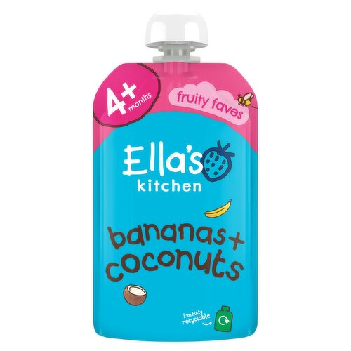 Ella's Kitchen Bananas + Coconuts From 4 Months 120g