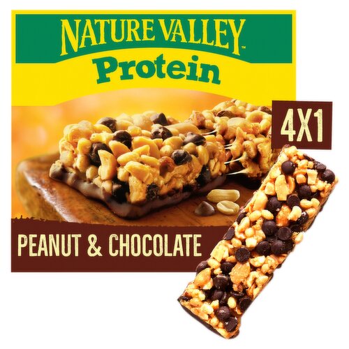 Nature Valley Protein Peanut & Chocolate Cereal Bars 4 x 40g (160g)