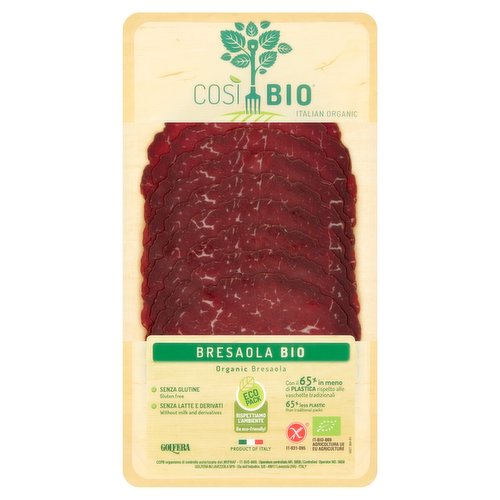 Sheridans Cheesemongers Golfera Organic Bresaola 80g