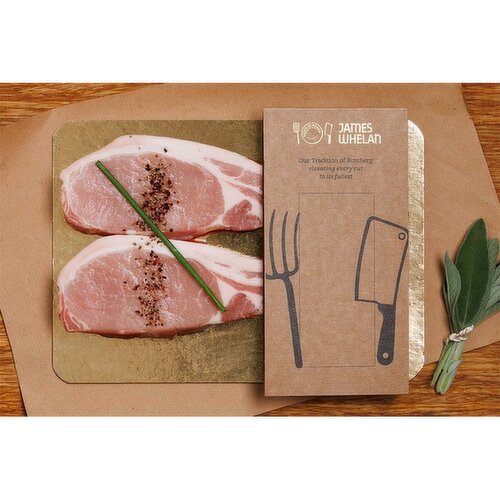 James Whelan 2 Matured Pork Chops 400g