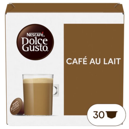 Nescafé Dolce Gusto Café Au Lait Coffee Pods x30 (30 Servings)