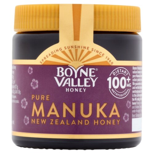 Boyne Valley Pure Manuka New Zealand Honey 100+ MG 150g