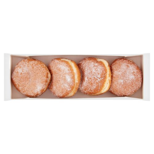 Dunnes Stores 4 Large Jam Donuts 70g