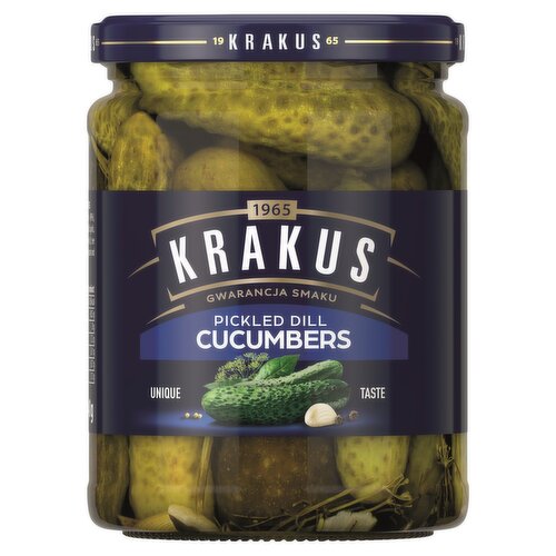 Krakus Pickled Dill Cucumbers 490g