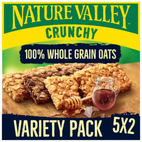 Nature Valley Crunchy Variety Cereal Bars 5 x 42g (210g)