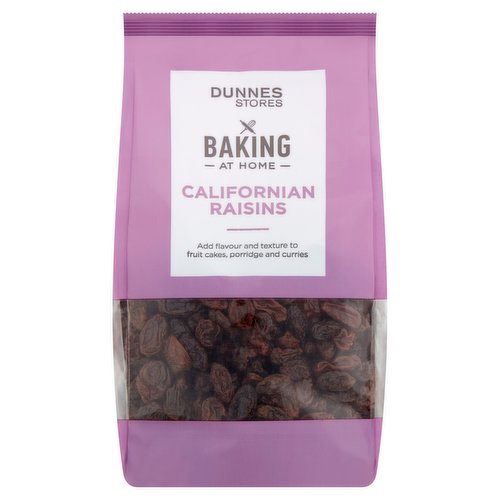 Dunnes Stores Baking at Home Californian Raisins 375g