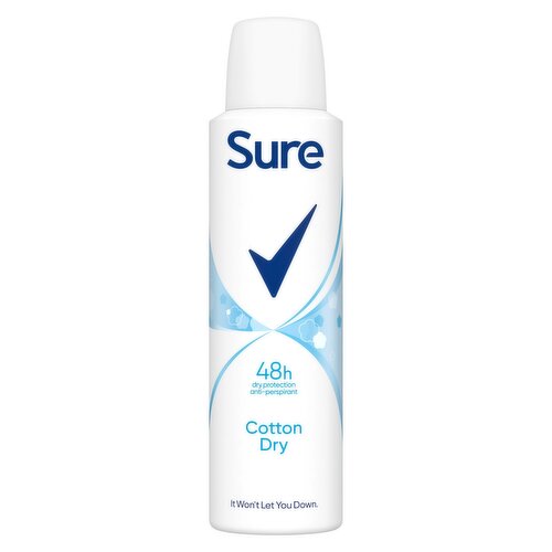 Sure Anti-Perspirant Aerosol Cotton Dry 150 ml