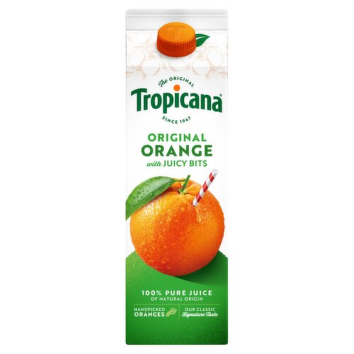 Tropicana Original Orange with Bits Fruit Juice 900ml