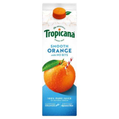 Tropicana Smooth Orange Fruit Juice 900ml
