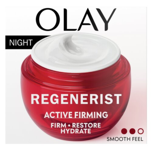 Olay Regenerist Night Face Cream. Active Firming Skincare with Niacinamide 50ml