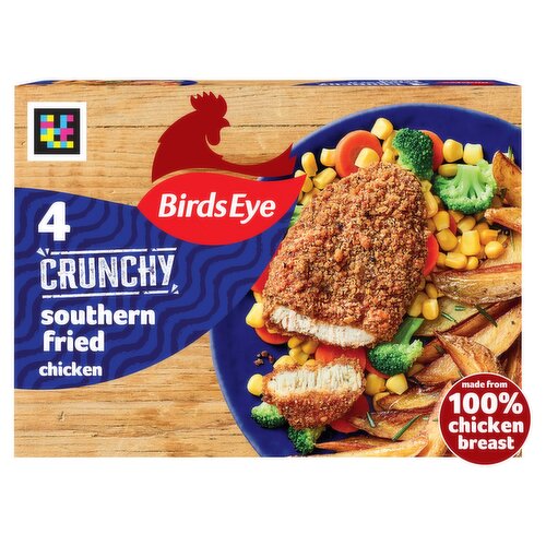 Birds Eye 4 Southern Fried Breaded Chicken Breast Steaks 360g