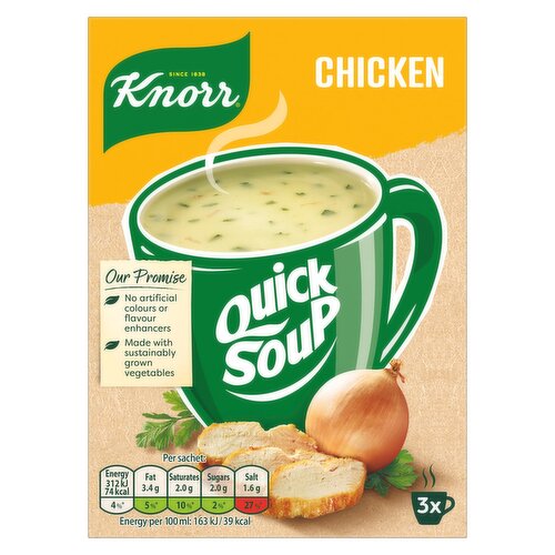 Knorr Dry Soup Mix Chicken 51 g 3 servings