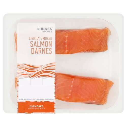Dunnes Stores Lightly Smoked Salmon Darnes 220g