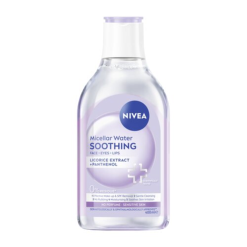 NIVEA Soothing Micellar Water for Sensitive Skin 400ml