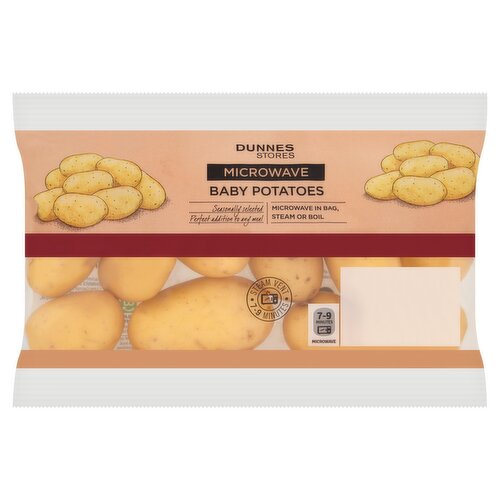Dunnes Stores Microwave Baby Potatoes 400g
