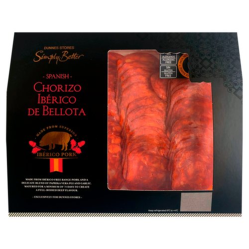 Dunnes Stores Simply Better Spanish Chorizo Ibérico De Bellota 70g