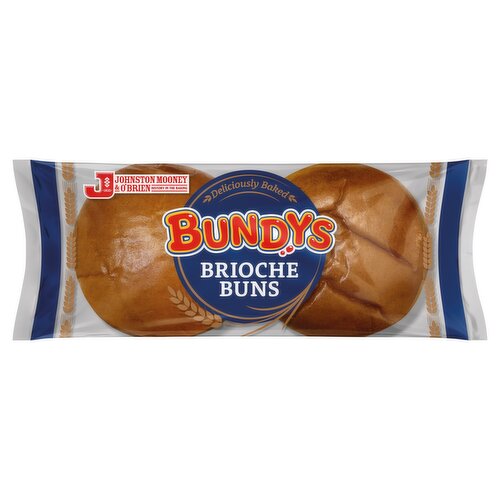 Bundys Brioche Buns 320g