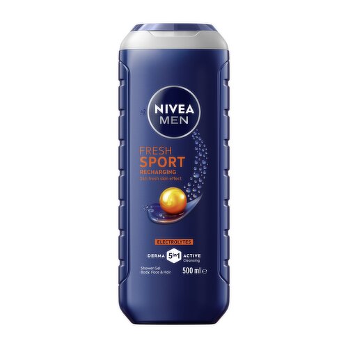 NIVEA MEN Men Fresh Sport Shower Gel 500ml