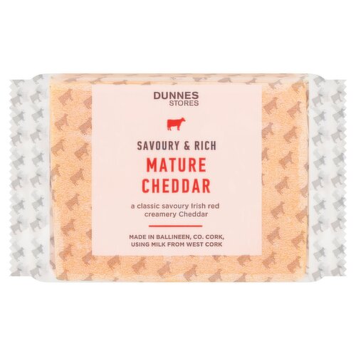 Dunnes Stores Savoury & Rich Mature Cheddar 200g