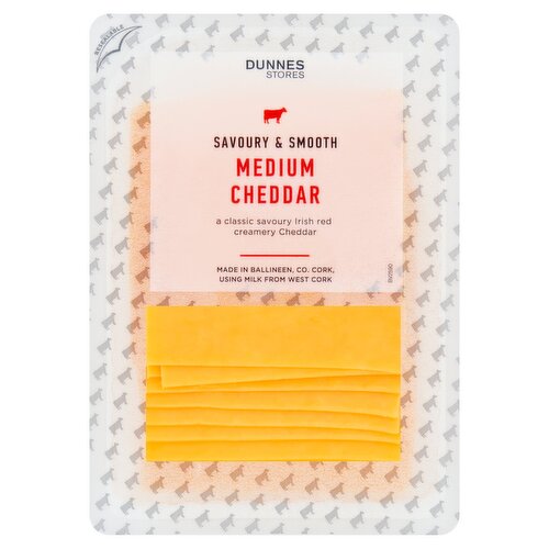Dunnes Stores Savoury & Smooth Medium Cheddar 180g