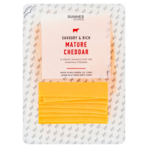 Dunnes Stores Savoury & Rich Mature Cheddar 180g