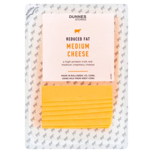 Dunnes Stores Reduced Fat Medium Cheese 180g