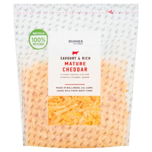 Dunnes Stores Savoury & Rich Mature Red Grated 200G